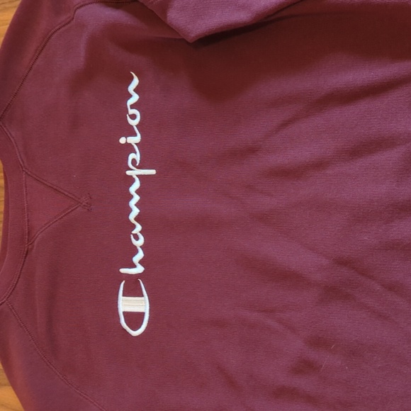 Champion crew neck size M burgundy - Picture 4 of 11